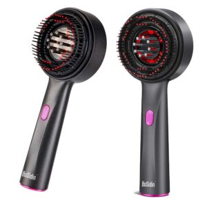 Buy 1 Get 1 Offer! BoSidin Portable Vibration Massage Comb Scalp Oil Applicator for Hair Growth and Anti-Hair Loss